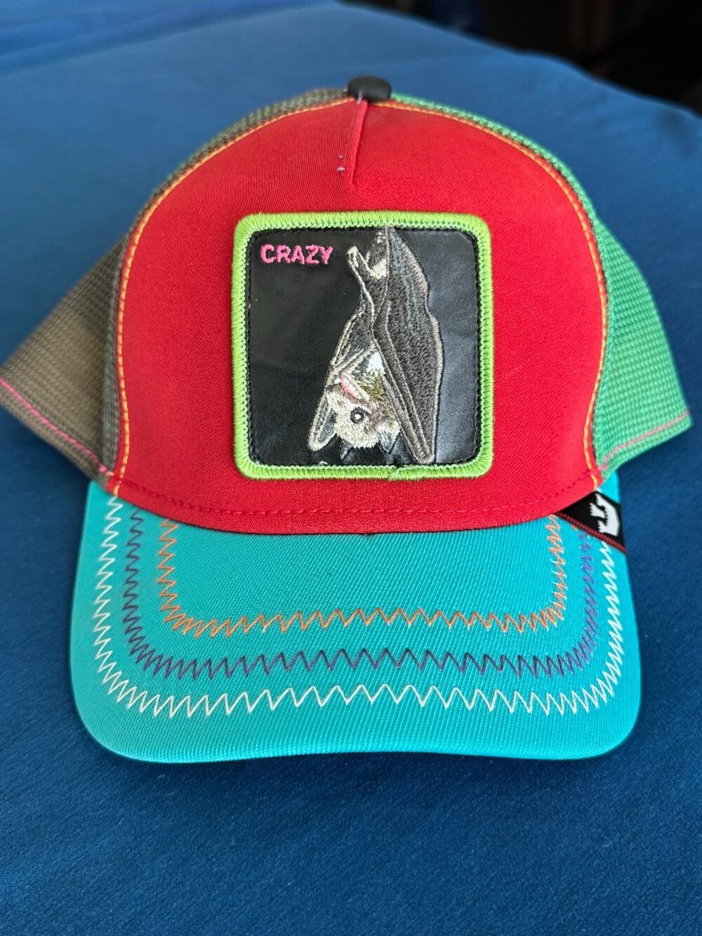 Goorin Bros Batty Crazy Bat Friday Drop #126 Multicolor Trucker Hat
